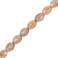 Czech Pinch beads 5x3mm Crystal sunset 00030/27137